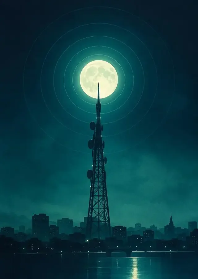 月光落在信号塔 短剧封面